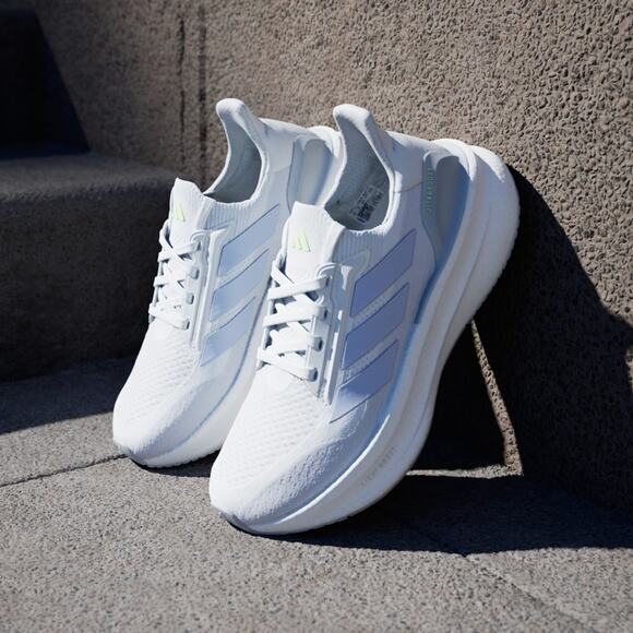 ADIDAS WOMEN'S 6.5 ULTRABOOST 5X RUNNING SHOES JH9022 WHITE VIOLET TONE - Picture 6 of 10